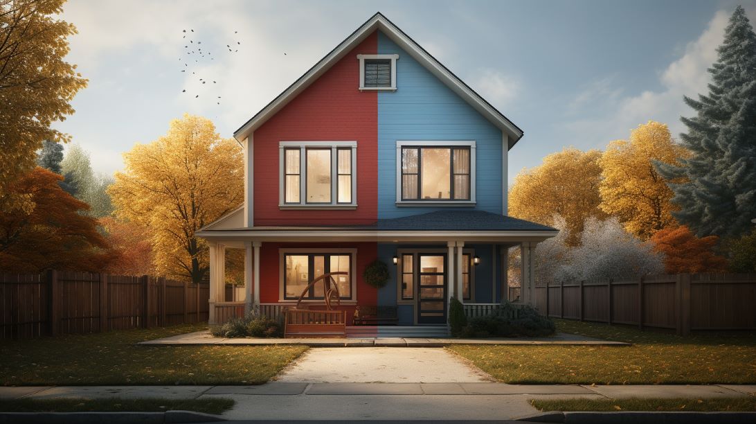 vlastnictví ideální poloviny nemovitosti